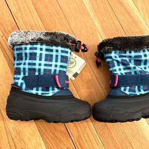 Kamik waterproof insulated snow boots toddler 8T
